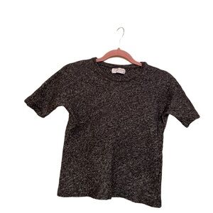 Everlane Grey Knit Crop Top Size XS